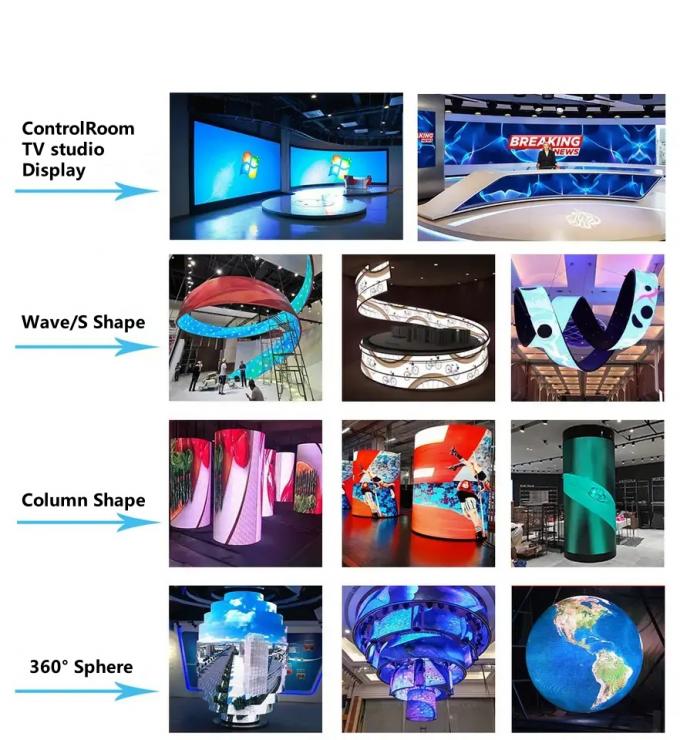 Desain Interior Layar Tampilan LED Kreatif untuk Menambahkan sentuhan Modern ke Rumah Kantor dan Ruang Umum 6