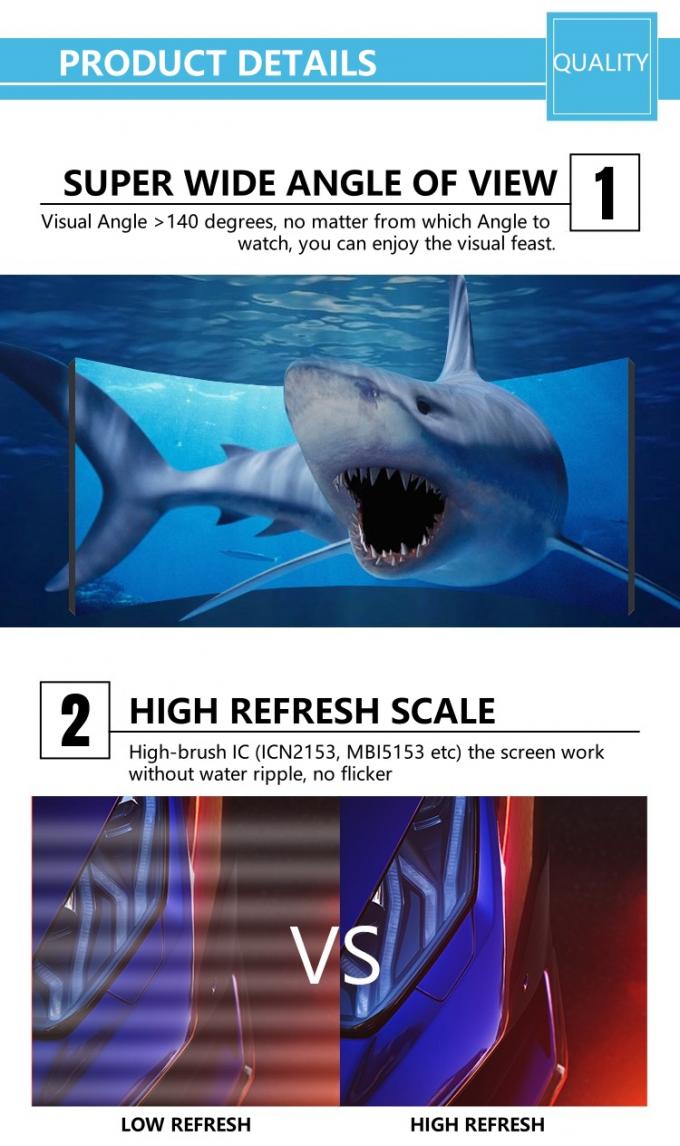 Desain Interior Layar Tampilan LED Kreatif untuk Menambahkan sentuhan Modern ke Rumah Kantor dan Ruang Umum 8