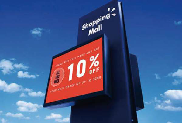 Layar Led SMD Luar Ruangan HD Penuh Warna P4 P5 P6 P8 P10 Layar Dinding Video Led 2