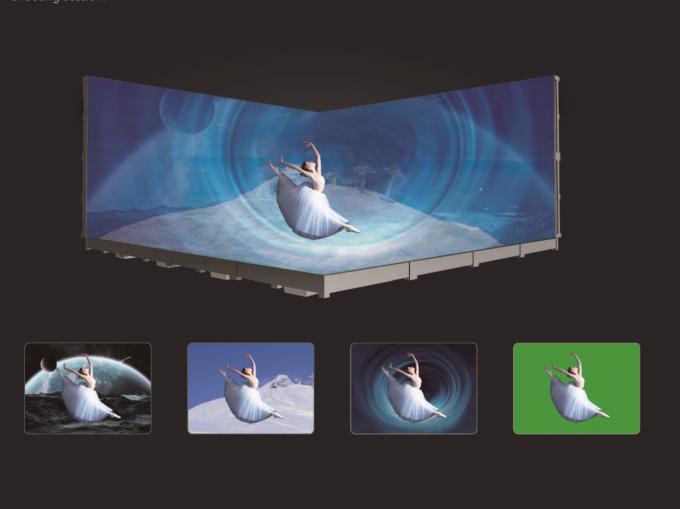 Inovatif Indoor LED Video Wall untuk Produksi Film Real-Time Reactive Background untuk pengalaman syuting yang mulus 1