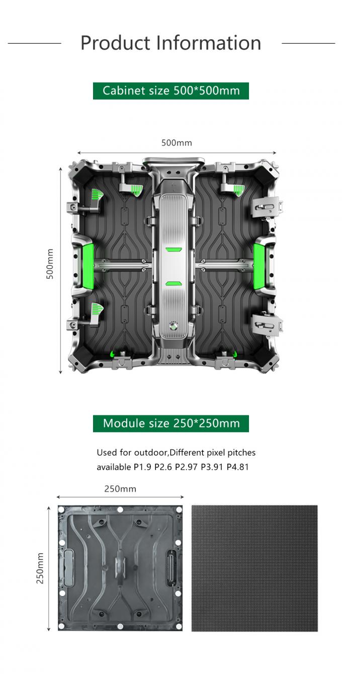 Sewa Layar LED dengan Performa Tinggi Led Video Wall Screen P2.5 P3 P4 P5 P6 Indoor Outdoor Led Display Screen 2