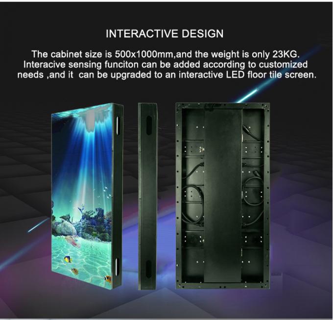 LED DANCH DANCH DISPLAY PANEL PENGUBUT PENGUBUT 500*1000 TINGGI TINGGI TINGGI LED Layar Pernikahan Dinding P2.9 Tampilan LED Interaktif 1