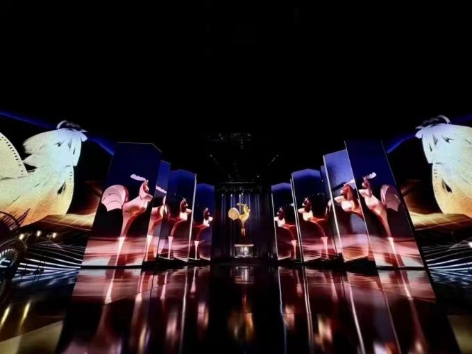 Panel Tampilan Dinding Video LED Gereja Tipis Mikro Pitch Piksel Kecil COB Tahan Air P0.6 P0.7 P0.9 P1.25 2