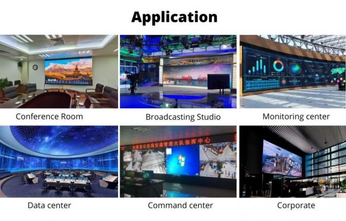 Panel Tampilan Dinding Video LED Gereja Tipis Mikro Pitch Piksel Kecil COB Tahan Air P0.6 P0.7 P0.9 P1.25 8