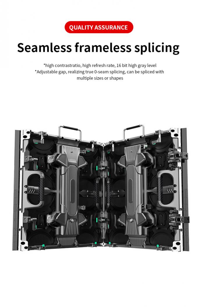 P3.91 P2.6 Sewa Film LED Layar Natal Acara Tari Pesta LED Acara Tampilan Backstage Gereja LED Video Wall 1