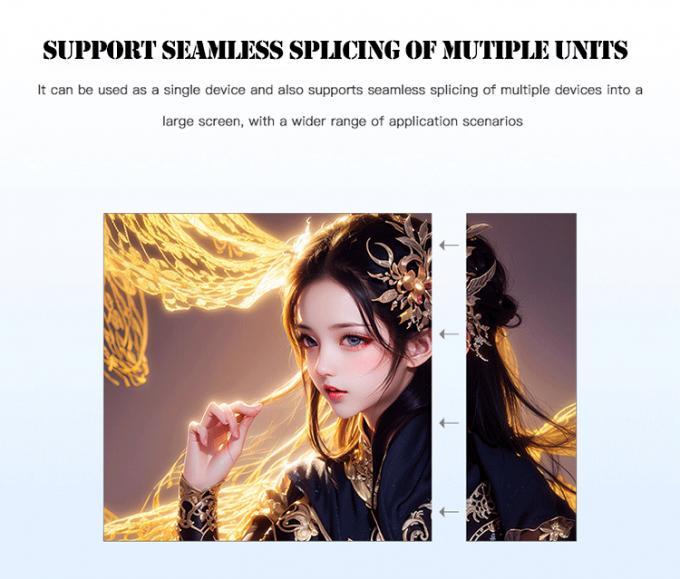 P2.5 Poster LED Lipat Tampilan Produk Iklan Poster LED Dalam Ruangan 6